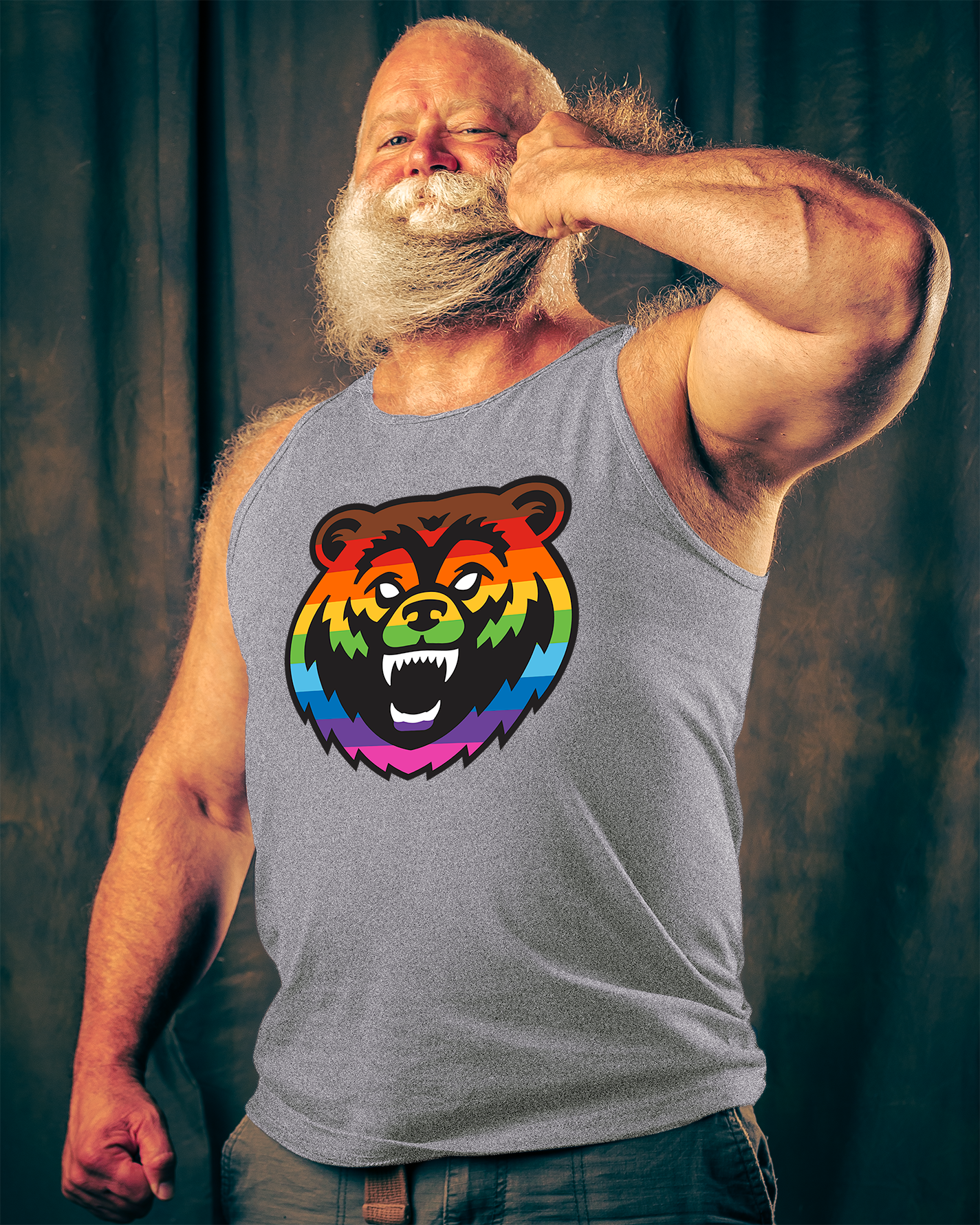 PRIDE GRIZZLY Tank Top – RedShedSoap