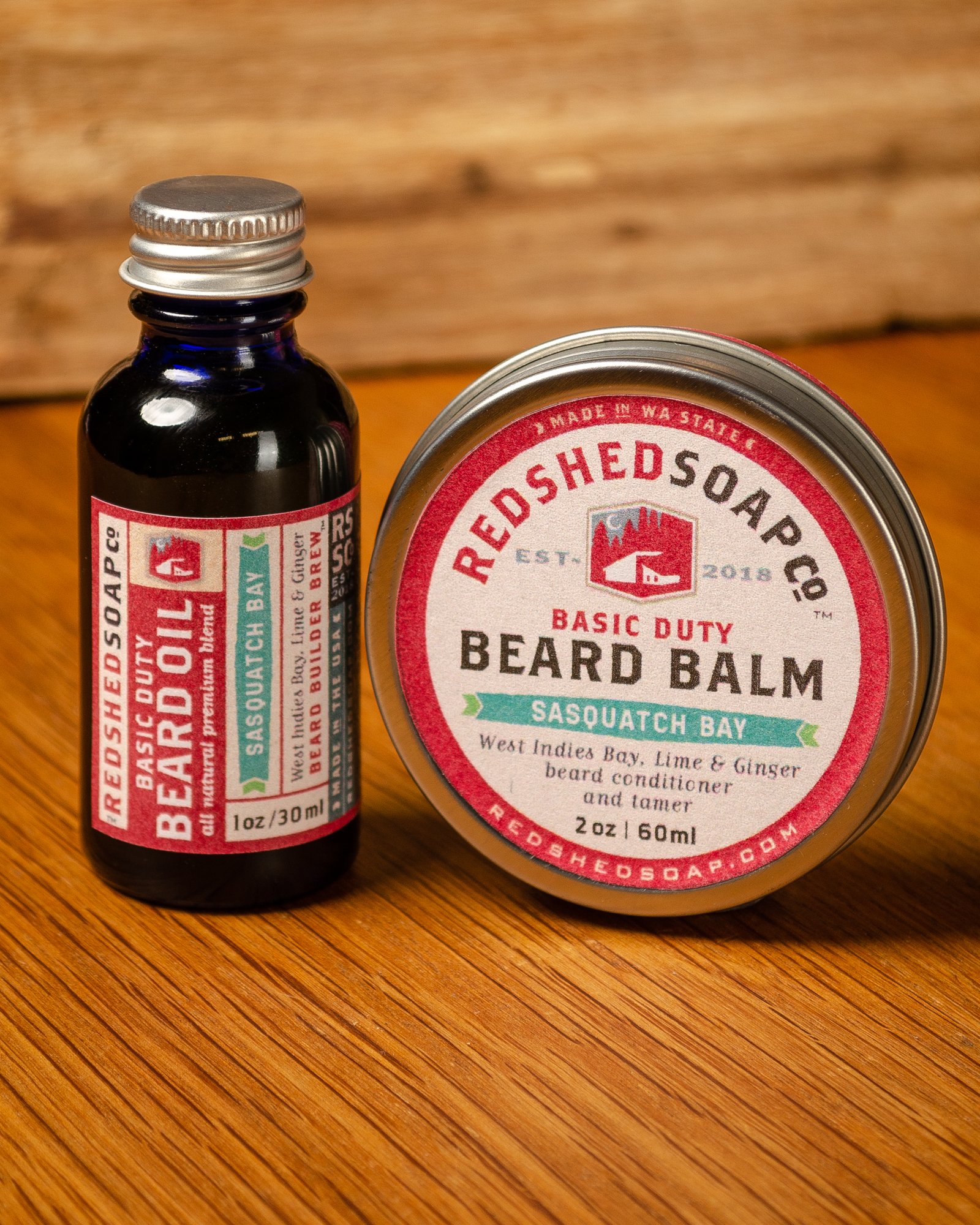 BEARD OIL + BALM Bundle - "SASQUATCH BAY"